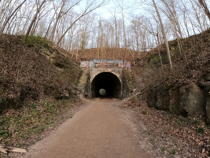 Moonville Tunnel. Zaleski, Ohio.