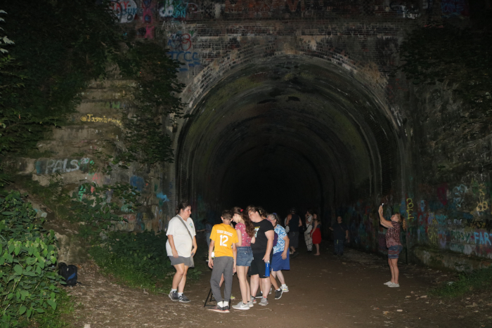 Moonville Night Hikes, ghost stories, and ghost hunts-moonvilletunnel.net