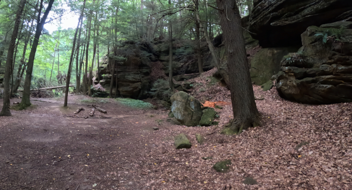 Rock Stalls Nature Preserve: Owned and Operated by Camp Akita: 1.5 mile trail, looped