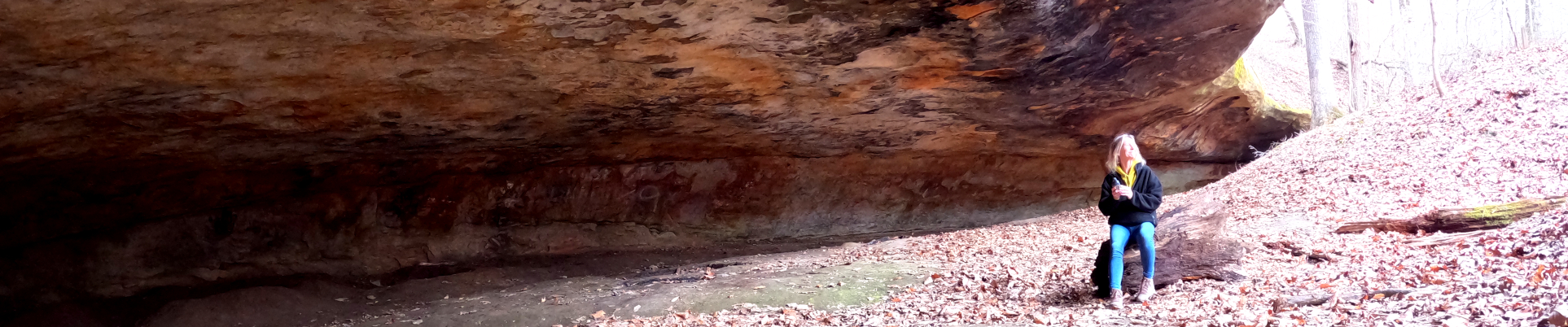 Tinkers Cave Wayne National Forest near Nelsonville Ohio